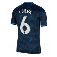 Camiseta Chelsea Thiago Silva #6 Visitante Equipación 2023-24 manga corta